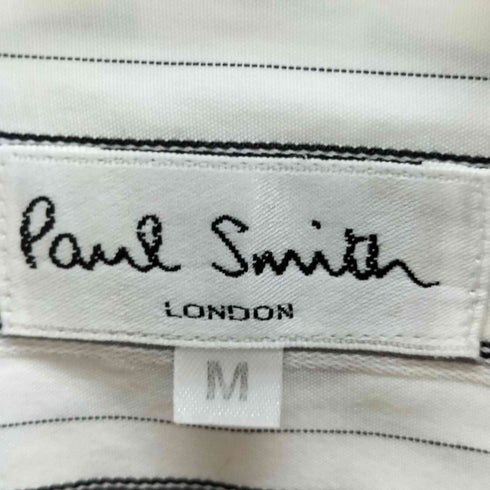 ポールスミスロンドン Paul Smith LONDON ストライプ柄 長袖ボタンシャツ メンズ M