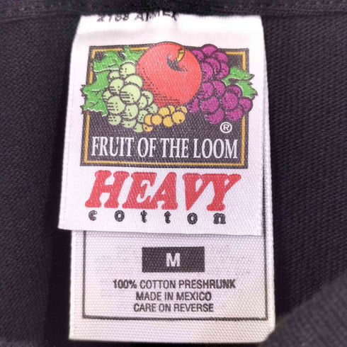 フルーツオブザルーム FRUIT OF THE LOOM 90S 音楽番組 イベント バックプリント Tシャツ メンズ M