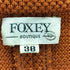 フォクシー FOXEY 襟付き 5分袖ロングコート レディース 38