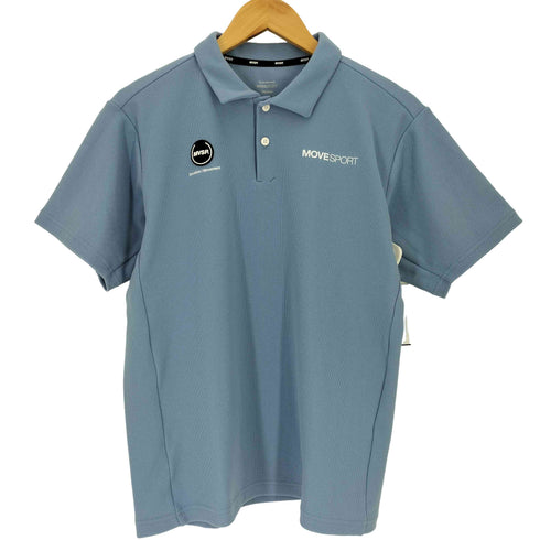 デサント descente SUNSCREEN 鬼鹿の子 バックロゴ ポロシャツ メンズ import:M