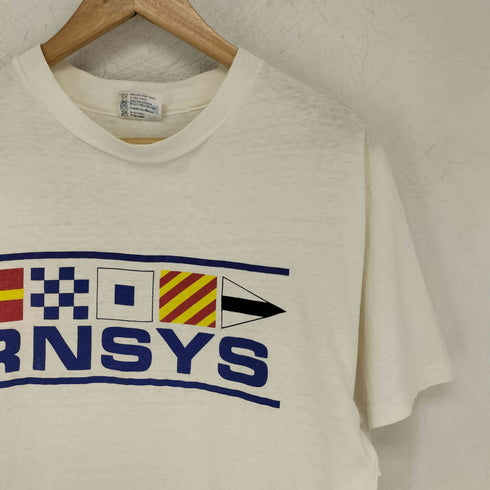 ヘインズ Hanes RNSYS シングルステッチ クルーネックTシャツ メンズ import:L