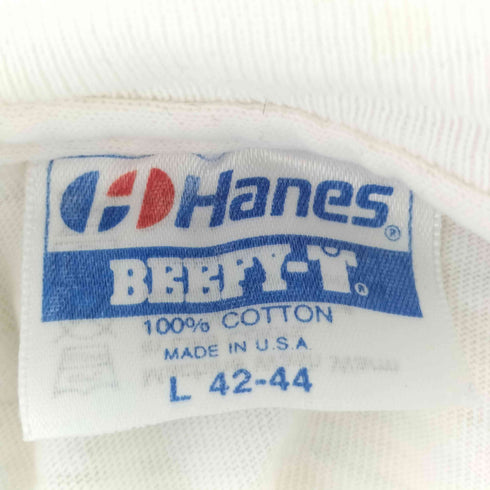ヘインズ Hanes RNSYS シングルステッチ クルーネックTシャツ メンズ import:L