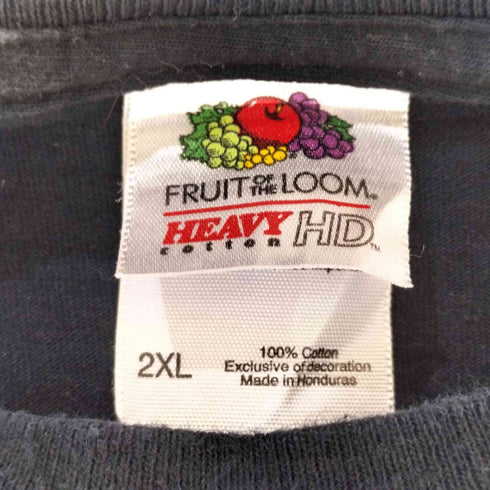 フルーツオブザルーム FRUIT OF THE LOOM 90-00S 音楽スタジオ 企業ロゴ プリントTシャツ メンズ 2XL