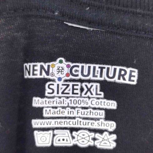 NEN CULTURE ネンカルチャー アニメ キャラクター プリント Tシャツ メンズ XL