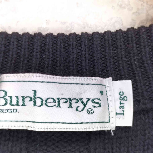 バーバリーズ BURBERRYS ウール100 ニット ベスト レディース import:L
