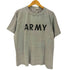 ユーエスアーミー U.S. ARMY 80S 89年会計 ARMY プリント S/S Tシャツ 裾袖シングル 霜降り メンズ import:L