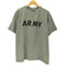 ユーエスアーミー U.S. ARMY 80-90S ARMY プリント S/S Tシャツ 裾袖シングル 霜降り メンズ