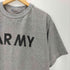 ユーエスアーミー U.S. ARMY 80-90S ARMY プリント S/S Tシャツ 裾袖シングル 霜降り メンズ