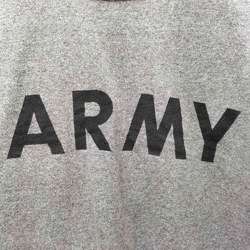ユーエスアーミー U.S. ARMY 80-90S ARMY プリント S/S Tシャツ 裾袖シングル 霜降り メンズ
