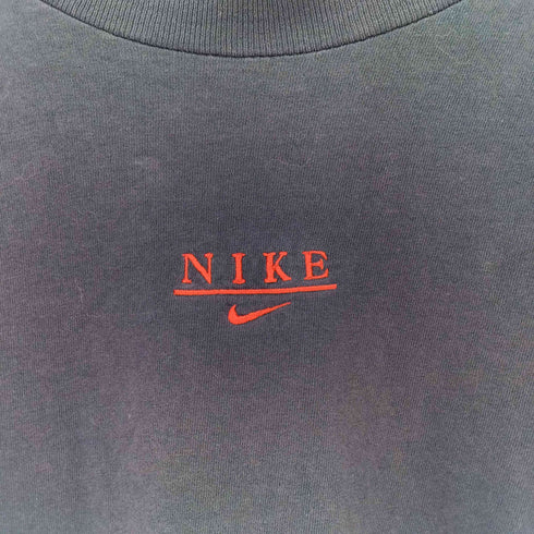 ナイキ NIKE 90s ロゴ刺繍 クルーネック 半袖Tシャツ メンズ XXL