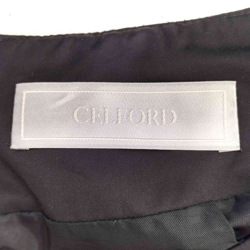 セルフォード CELFORD ツイルフレアスカート レディース 38