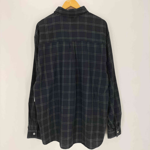 ショーンジョン Sean john 90~00s 格子 レギュラーカラー 長袖 シャツ メンズ XXL