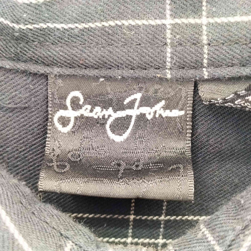 ショーンジョン Sean john 90~00s 格子 レギュラーカラー 長袖 シャツ メンズ XXL
