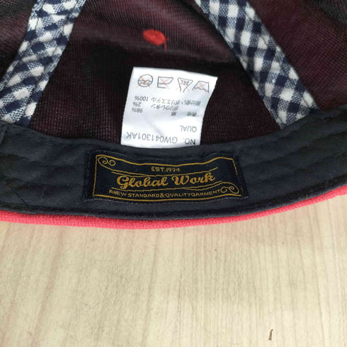 グローバルワーク GLOBAL WORK ベースボールキャップ メンズ