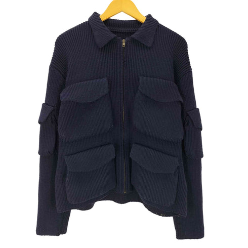 ISA BOULDER STRIPE CHUNKY JACKET ストライプ チャンキー ジャケット メンズ import:M