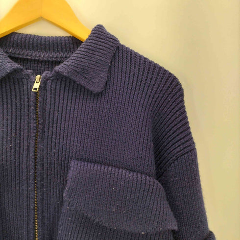 ISA BOULDER STRIPE CHUNKY JACKET ストライプ チャンキー ジャケット メンズ import:M