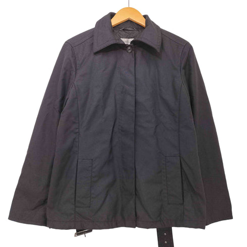 マックスマーラ MAX MARA SPORTMAX イタリア製 ベルト付き ナイロン ステンカラー ハーフコート レディース JPN:38
