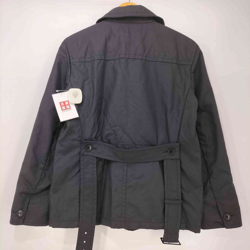マックスマーラ MAX MARA SPORTMAX イタリア製 ベルト付き ナイロン ステンカラー ハーフコート レディース JPN:38