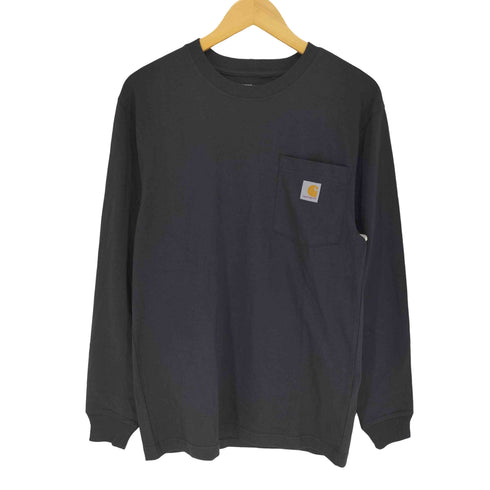 カーハート Carhartt LOOSE FIT ルーズフィット ワンポイントロゴ 長袖 Tシャツ メンズ XS