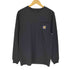 カーハート Carhartt LOOSE FIT ルーズフィット ワンポイントロゴ 長袖 Tシャツ メンズ XS