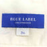 ブルーレーベルクレストブリッジ BLUE LABEL CRESTBRIDGE ウールチェックフレアスカート レディース 36