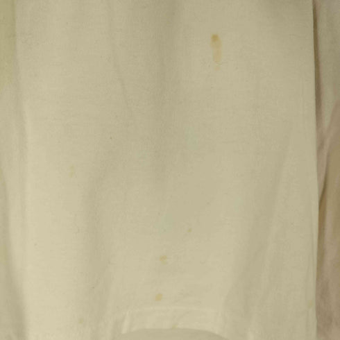 80-90s USA製 WHY WORK? プリント 袖裾シングル 半袖 Tシャツ メンズ XL