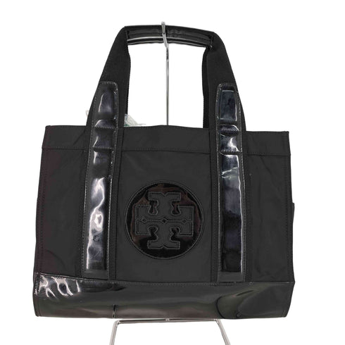 トリーバーチ TORY BURCH エナメル切替 ハンドバッグ レディース