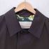 バーバリー BURBERRY × HIGHGROVE 25AW MADE IN ENGLAND ハイグローブ アーティスト コラボ 裏地 絹 シルク 100% 総柄 バルマカーン ステンカラー コート メンズ EUR:48
