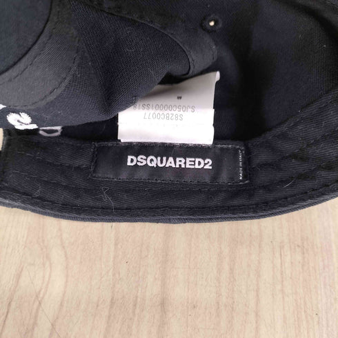 ディースクエアード DSQUARED2 BE COOL BE NICE ロゴ 6パネルキャップ メンズ