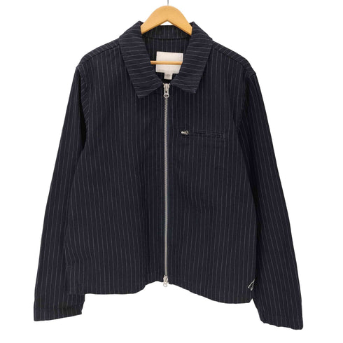 ザラ ZARA 26SS リラックス フィット ピンストライプ 柄 ジャケット メンズ import:L