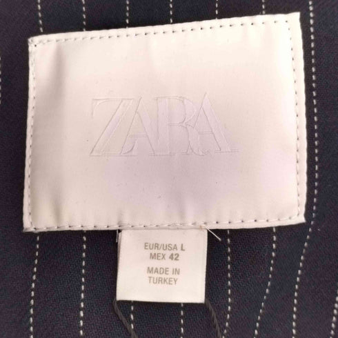 ザラ ZARA 26SS リラックス フィット ピンストライプ 柄 ジャケット メンズ import:L