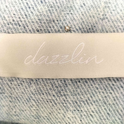ダズリン dazzlin パールデニムショートジャケット レディース FREE