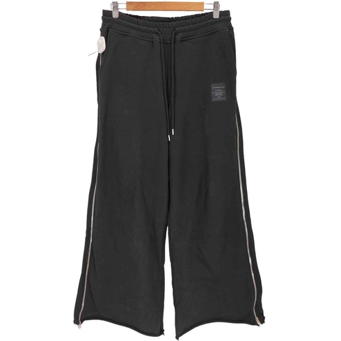 ART COMES FIRST アート カムズ ファースト Sweatpants ジップデザインスウェットパンツ メンズ L