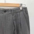 ワイズフォーメン Ys for men 90S 100番台 2タック ウール ギャバ ワイド ドレス スラックス パンツ メンズ JPN:S