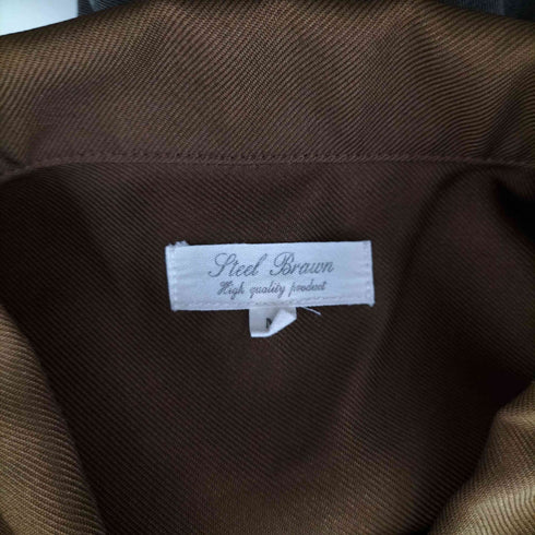 Steel Brawn スティールブラウン 半袖 ワークシャツ パンツ セットアップ メンズ M