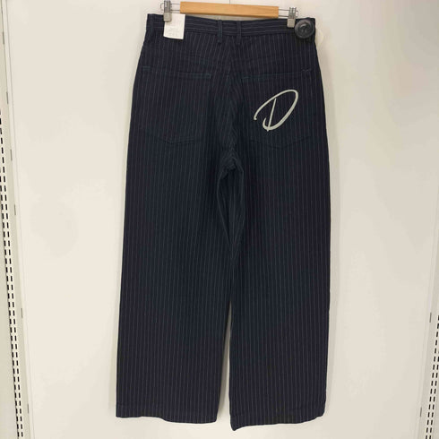 ザラ ZARA 26SS ピンストライプ 柄 バギー フィット パンツ メンズ 40