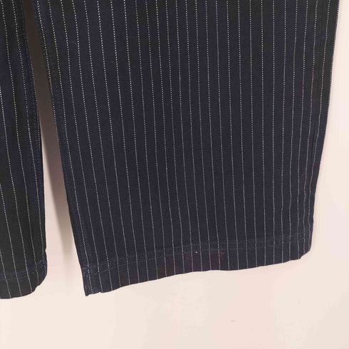 ザラ ZARA 26SS ピンストライプ 柄 バギー フィット パンツ メンズ 40