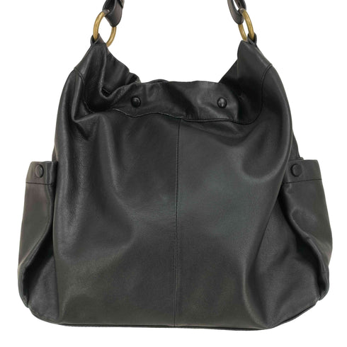 アニエスベーボヤージュ agnes b. VOYAGE レザーワンショルダーハンドバッグ レディース