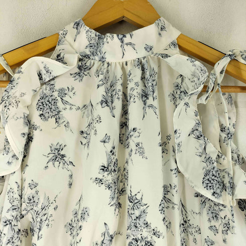 グレイル GRL 花柄ショルダーオープンアメスリティアードミニワンピース レディース FREE