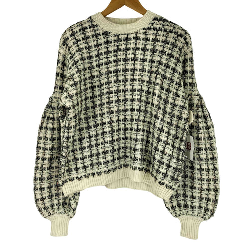 スリードッツ three dots Color tweedy sweater l/spullover カラーツイードセーター レディース JPN:S