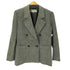 イヴサンローラン Yves Saint Laurent 80-90S OLD ウール ヘリンボーン ダブル テーラード ジャケット スカート セットアップ レディース import:M