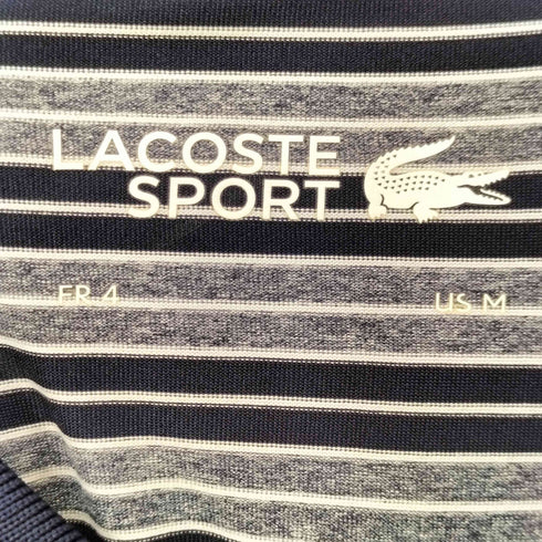 ラコステ LACOSTE S/S ボーダー ポロシャツ メンズ import:M