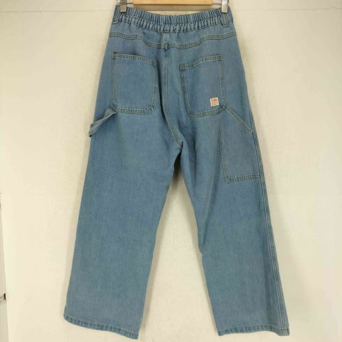 ジャバ JaVa メンズライク ペインター ツイル&ワイド デニム パンツ レディース XL