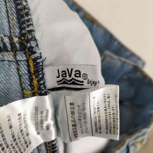 ジャバ JaVa メンズライク ペインター ツイル&ワイド デニム パンツ レディース XL