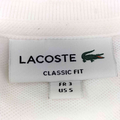 ラコステ LACOSTE S/S ヘンリーネック Tシャツ メンズ import:S