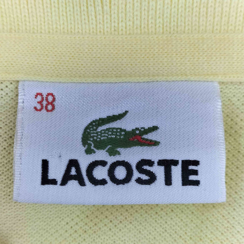 ラコステ LACOSTE ノースリーブポロシャツ レディース JPN:38