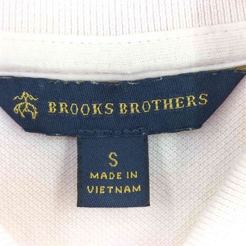 ブルックスブラザーズ BROOKS BROTHERS ゴールデン・フリース刺繍 鹿の子ポロシャツ レディース import:S