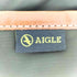 エーグル AIGLE レザー切替 ナイロン ショルダー バッグ メンズ