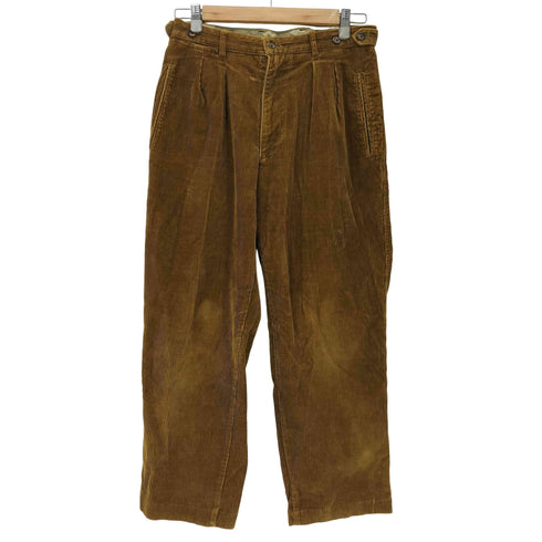 CELIO 80-90S OLD ユーロ 太畝 2タック ワイド コーデュロイ コーズ パンツ メンズ 40