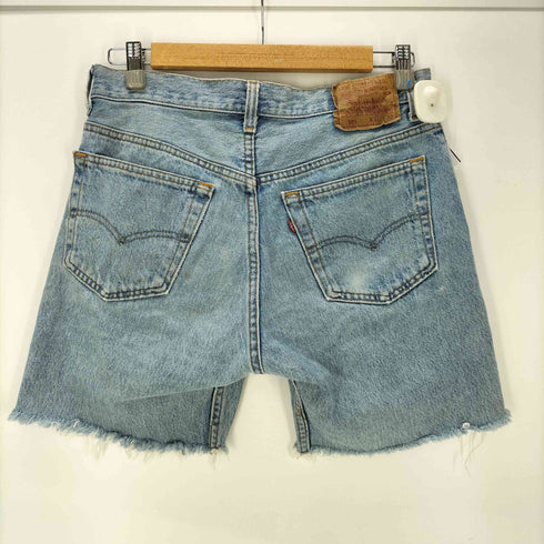 リーバイス Levis 90S USA製 ボタン裏532刻印 501 カットオフ デニム ショーツ ハーフパンツ メンズ W31L32